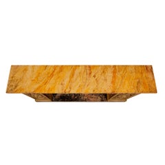 Italian 19th Century Neoclassical Style Painted and Giltwood Console