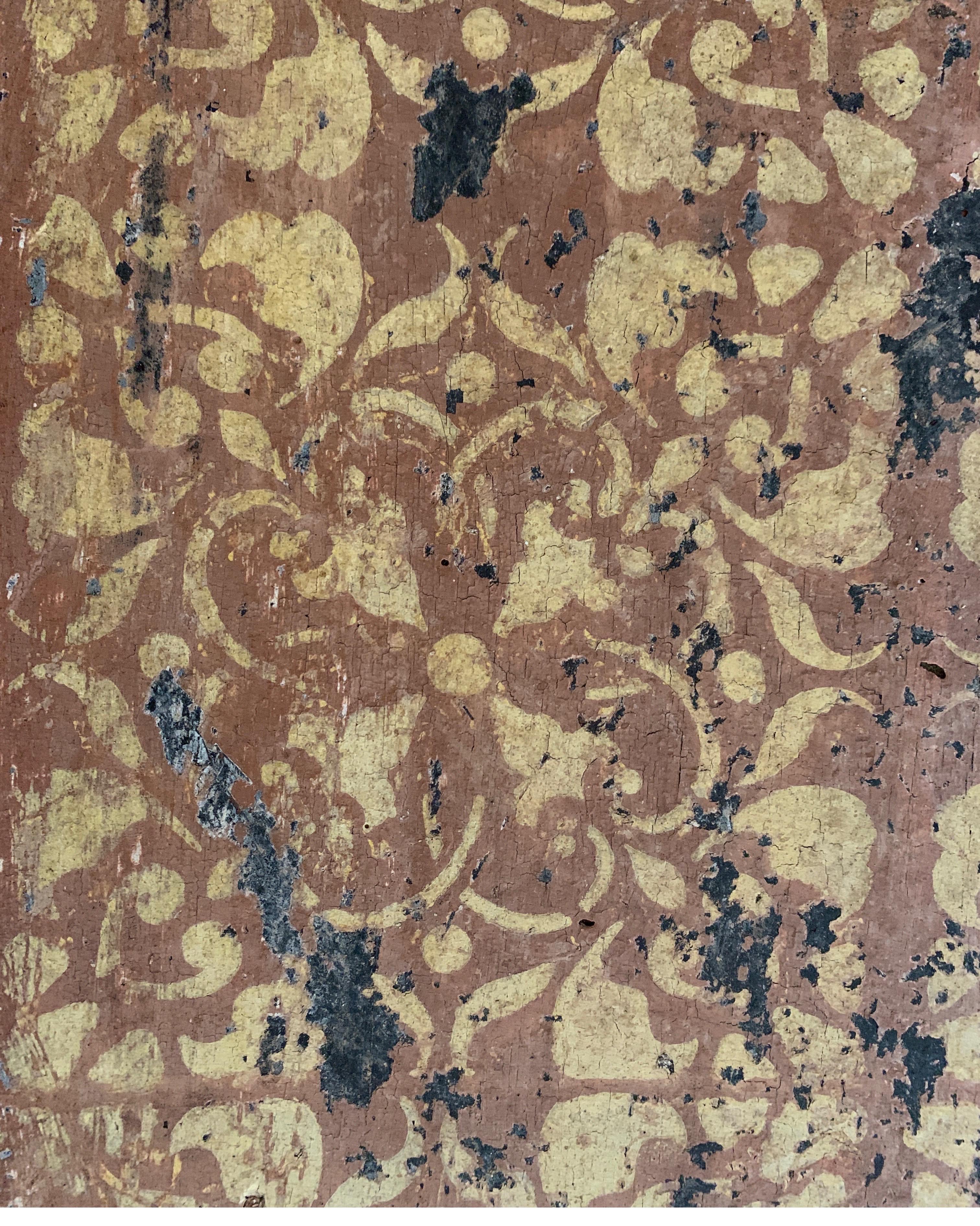 Italian 19th Century Painted Trunk 10