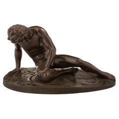 Italian 19th Century Patinated Statue of ‘The Dying Gaul’