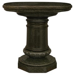 Italian 19th century Serpentine marble pedestal
