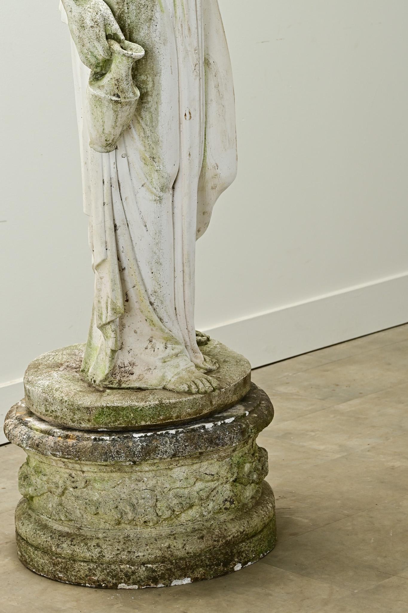 Italian 19th Century Statue of Greek Goddess, Hebe 5