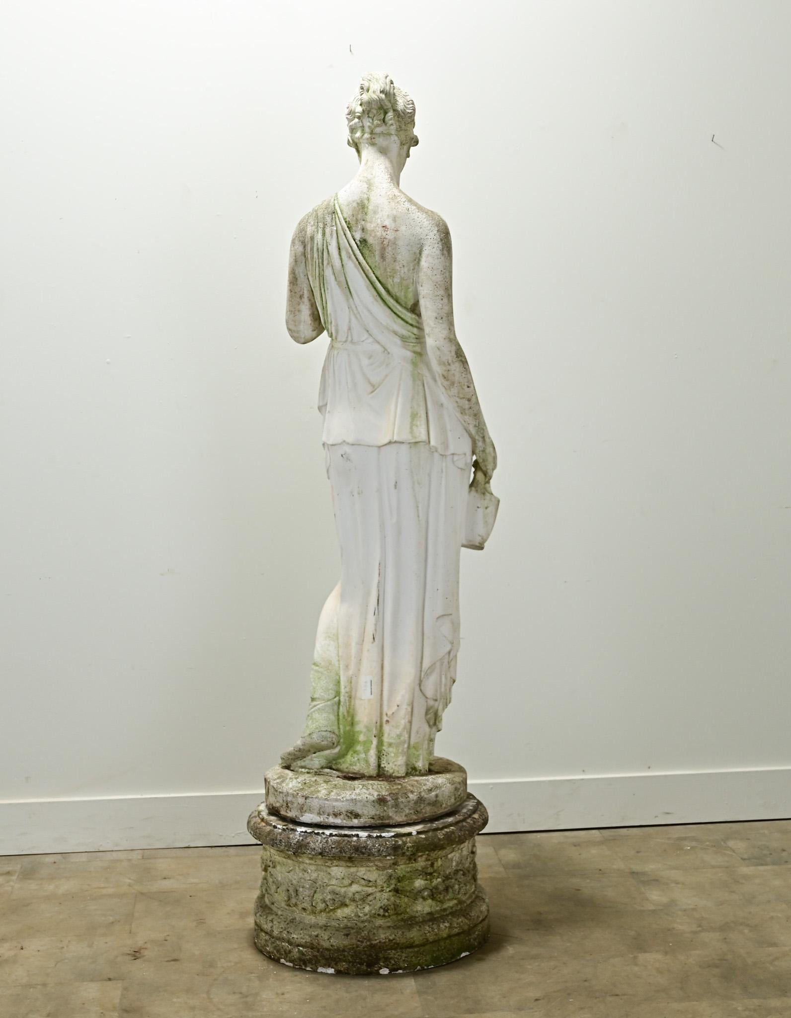 Italian 19th Century Statue of Greek Goddess, Hebe 13