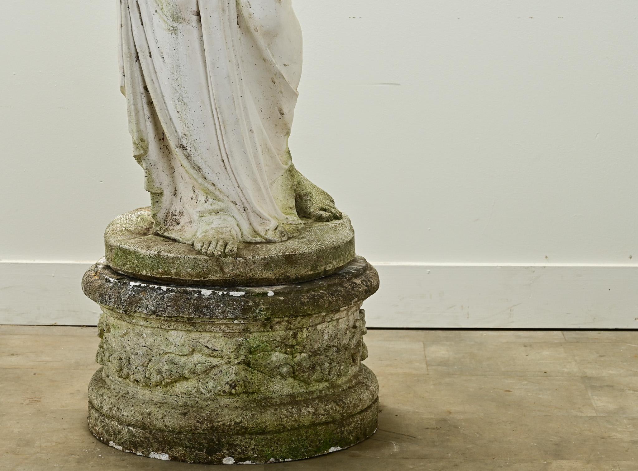 Italian 19th Century Statue of Greek Goddess, Hebe 1