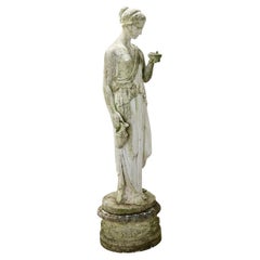 Italian 19th Century Statue of Greek Goddess, Hebe