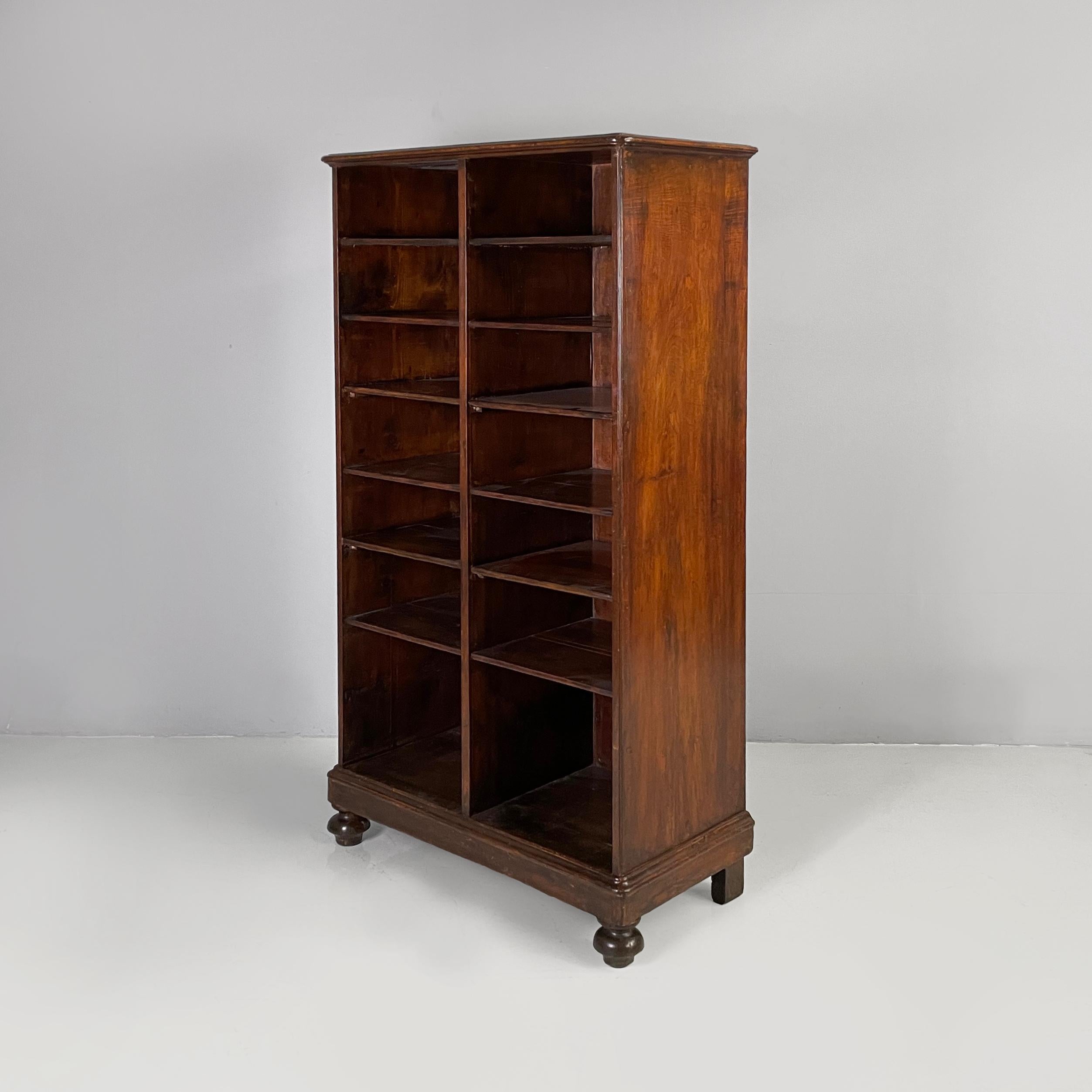 Italian 19th century style wooden cabinet or bookcase, 1930s