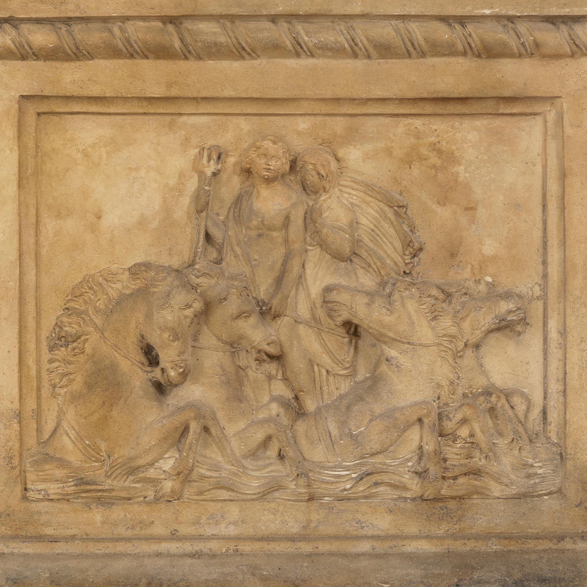 Fontaine italienne en terre cuite du 19e siècle en vente 8