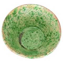Antique Italian 19th Century Terracotta Passata Bowl