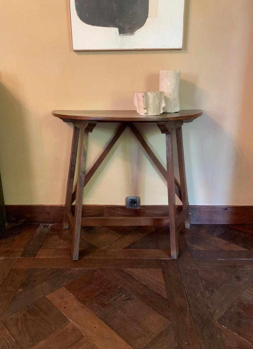 Italian 19th Century Walnut Console 2