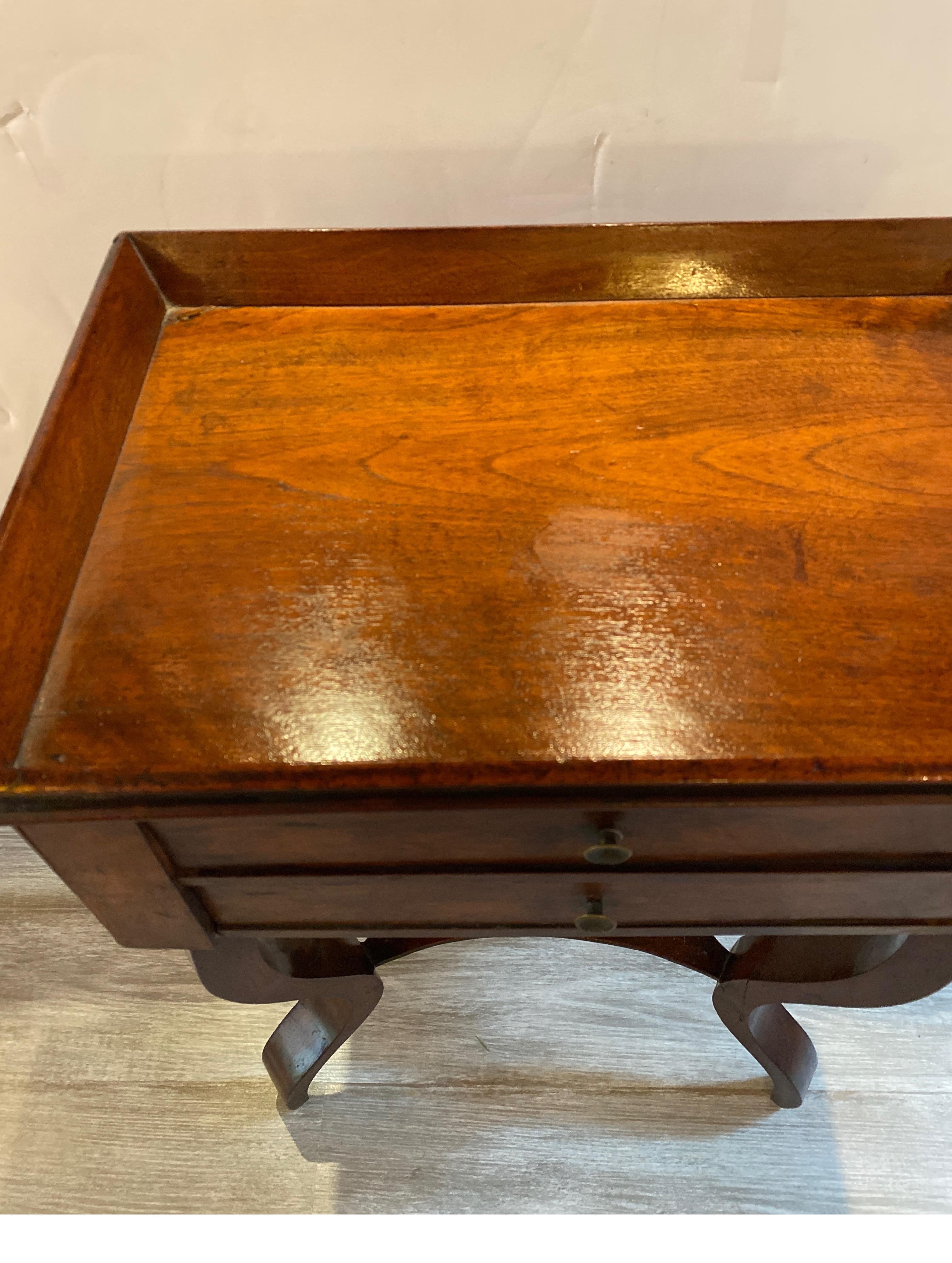 Mid-19th Century Italian 19th Century Walnut Side Table