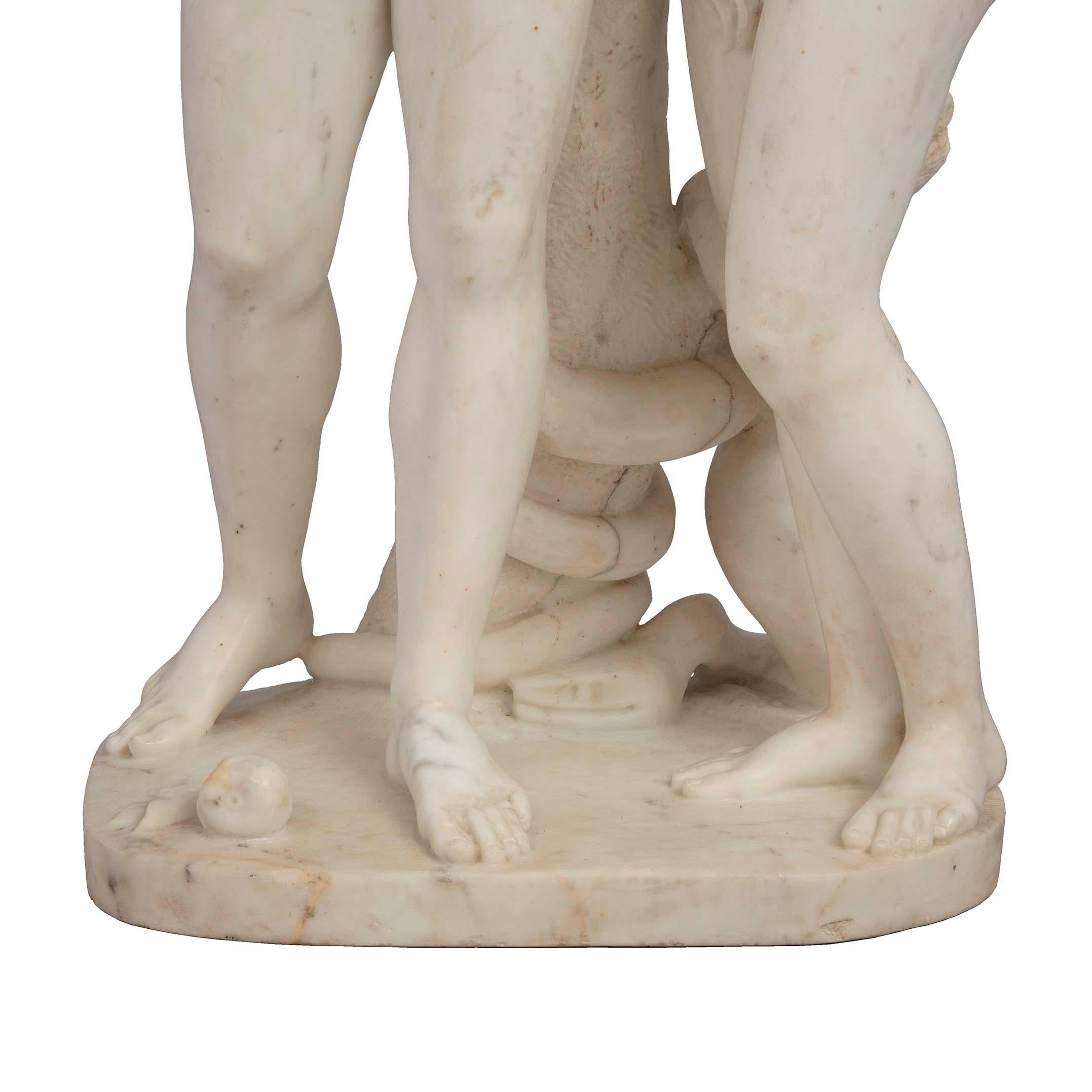 adam and eve ivory sculpture