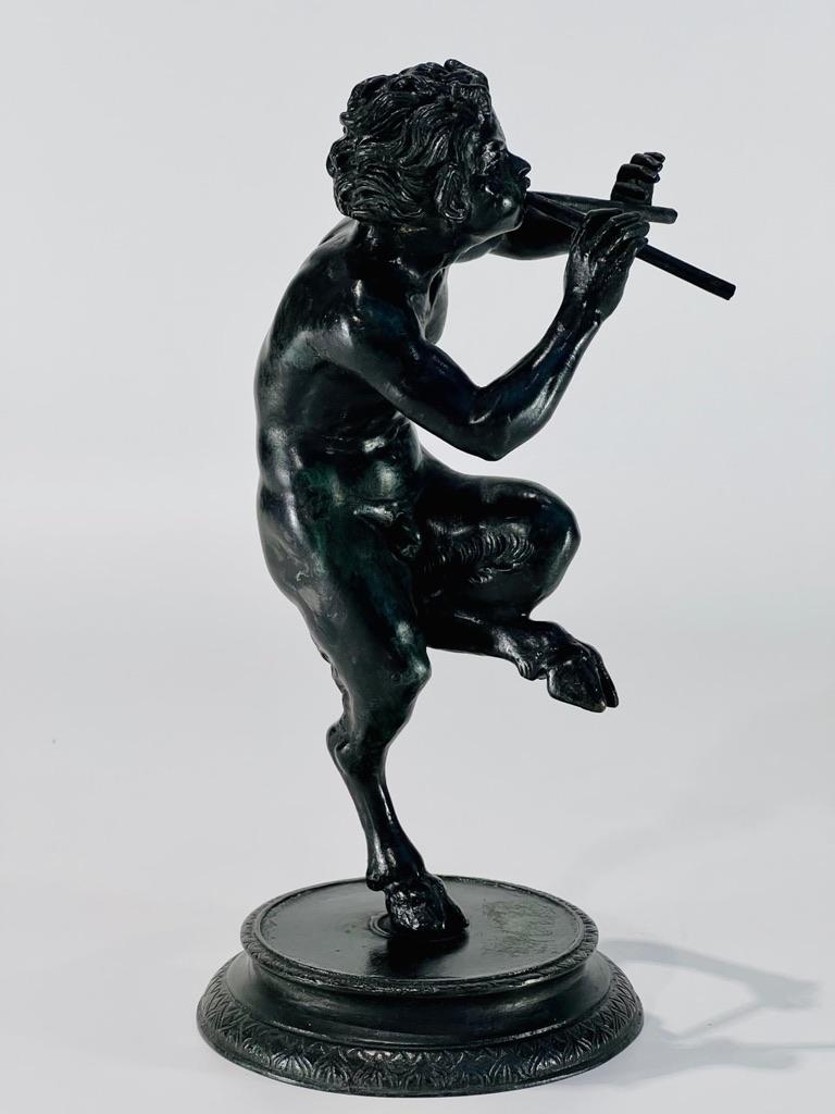 Italian 19th Fauno in bronze circa 1850. In Good Condition For Sale In Rio De Janeiro, RJ