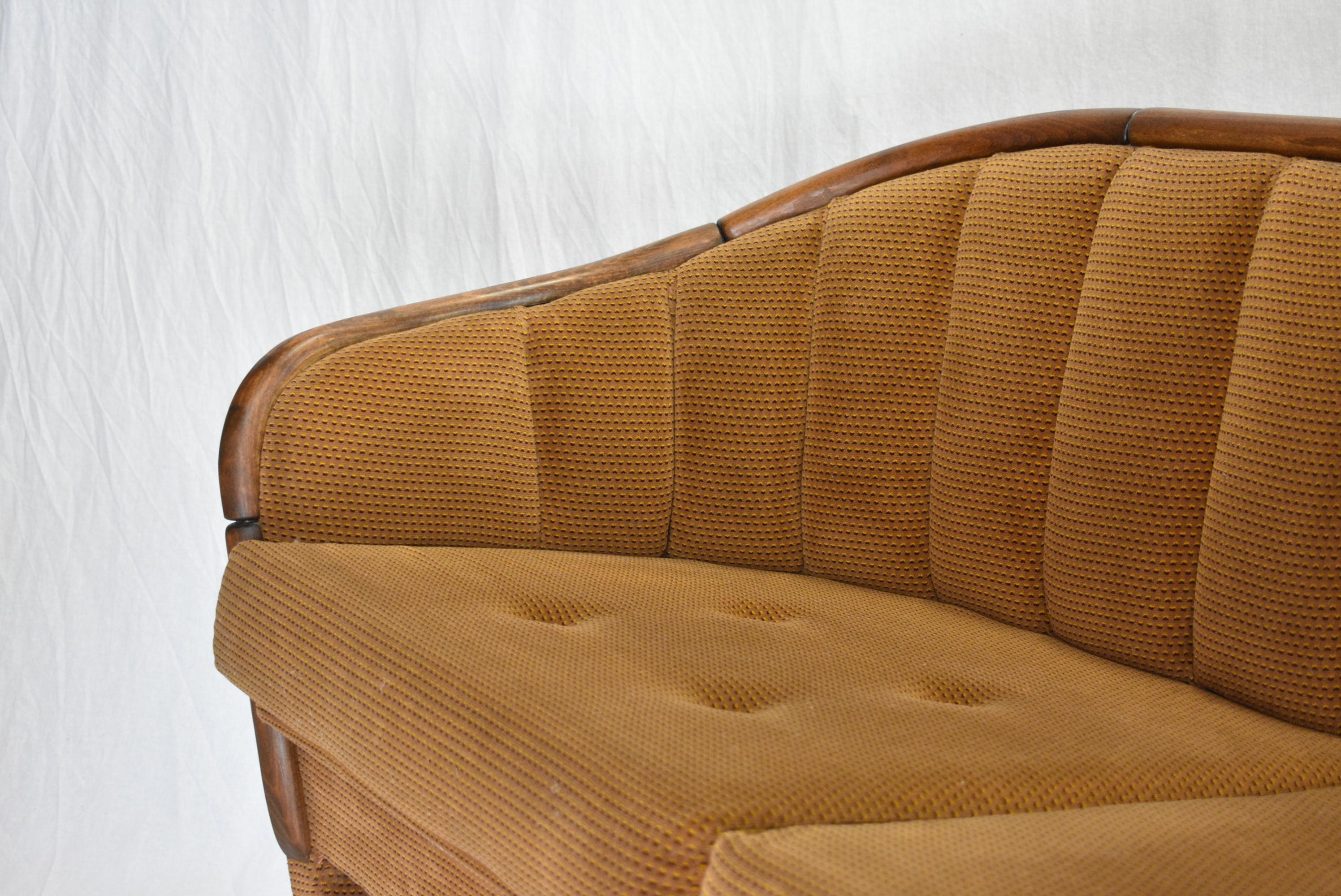 Italian 2-Seat Sofa in the Style of Gio Ponti, 1950s 3