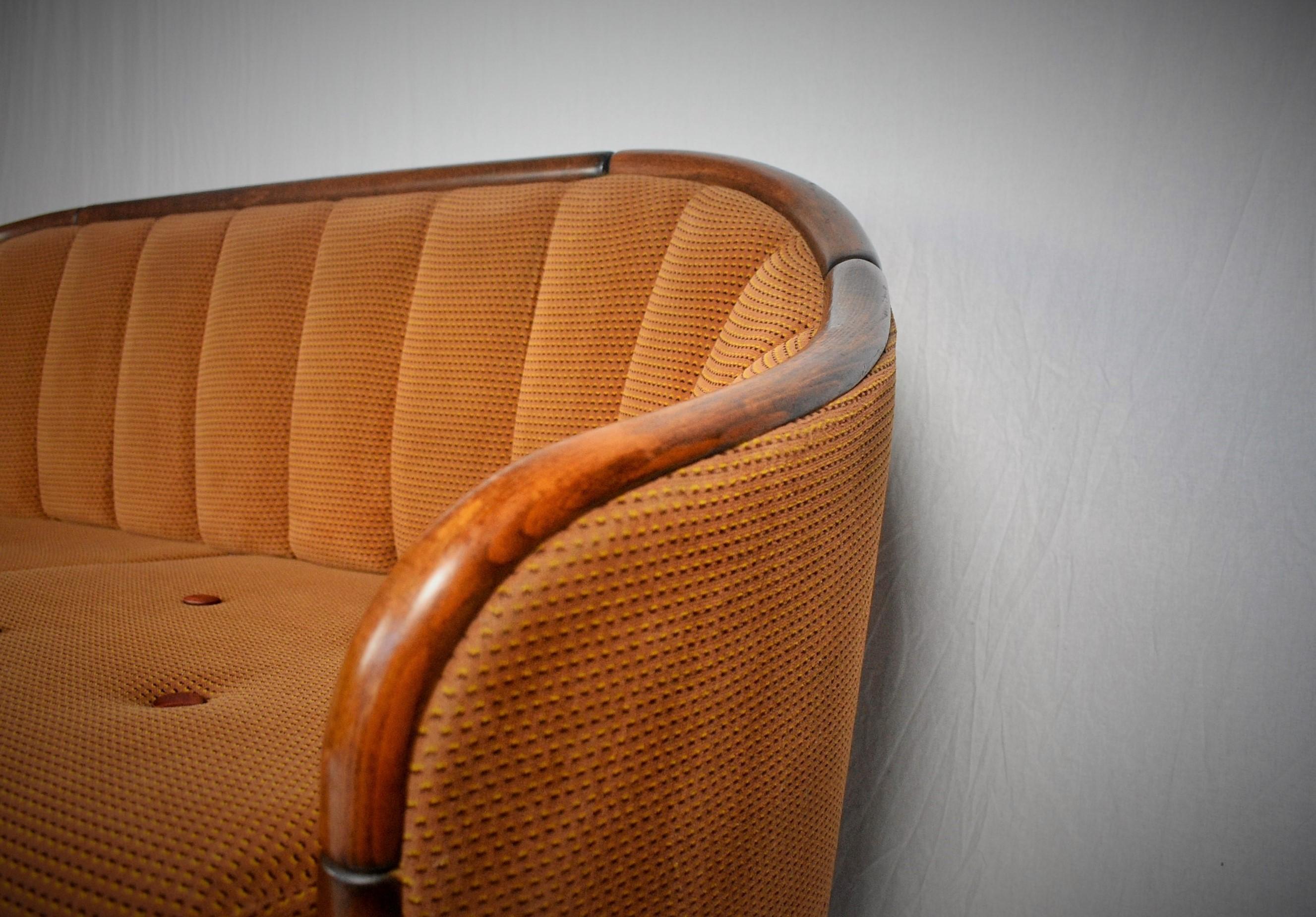 Italian 2-Seat Sofa in the Style of Gio Ponti, 1950s 1