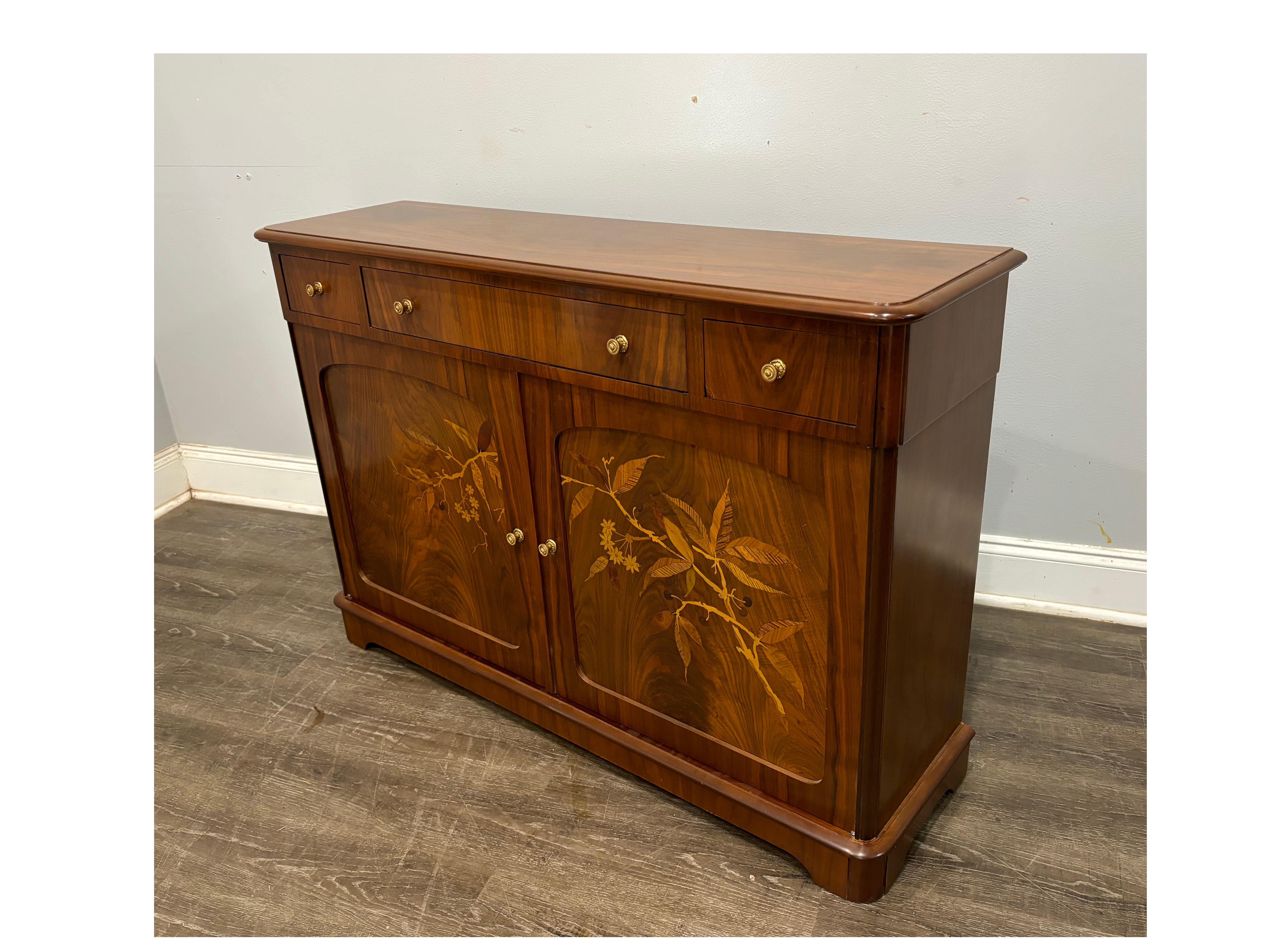 Italian 20th Century Buffet signed For Sale 5