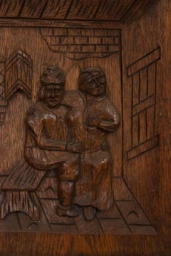 Italian 20th Century Renaissance Style Carved Wall Plaques