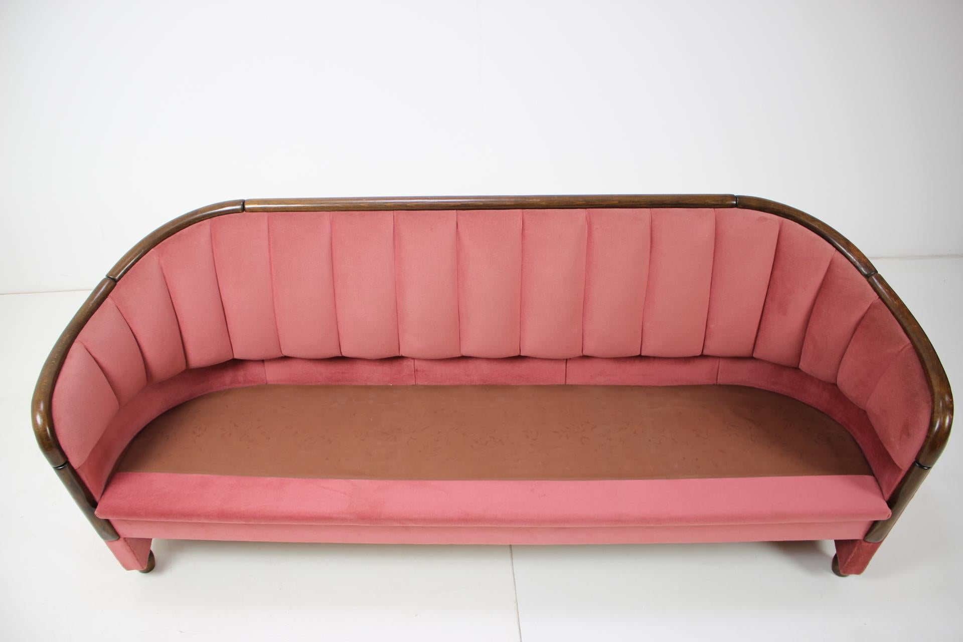 Italian 3-Seat Sofa in the Style of Gio Ponti, 1950s 8