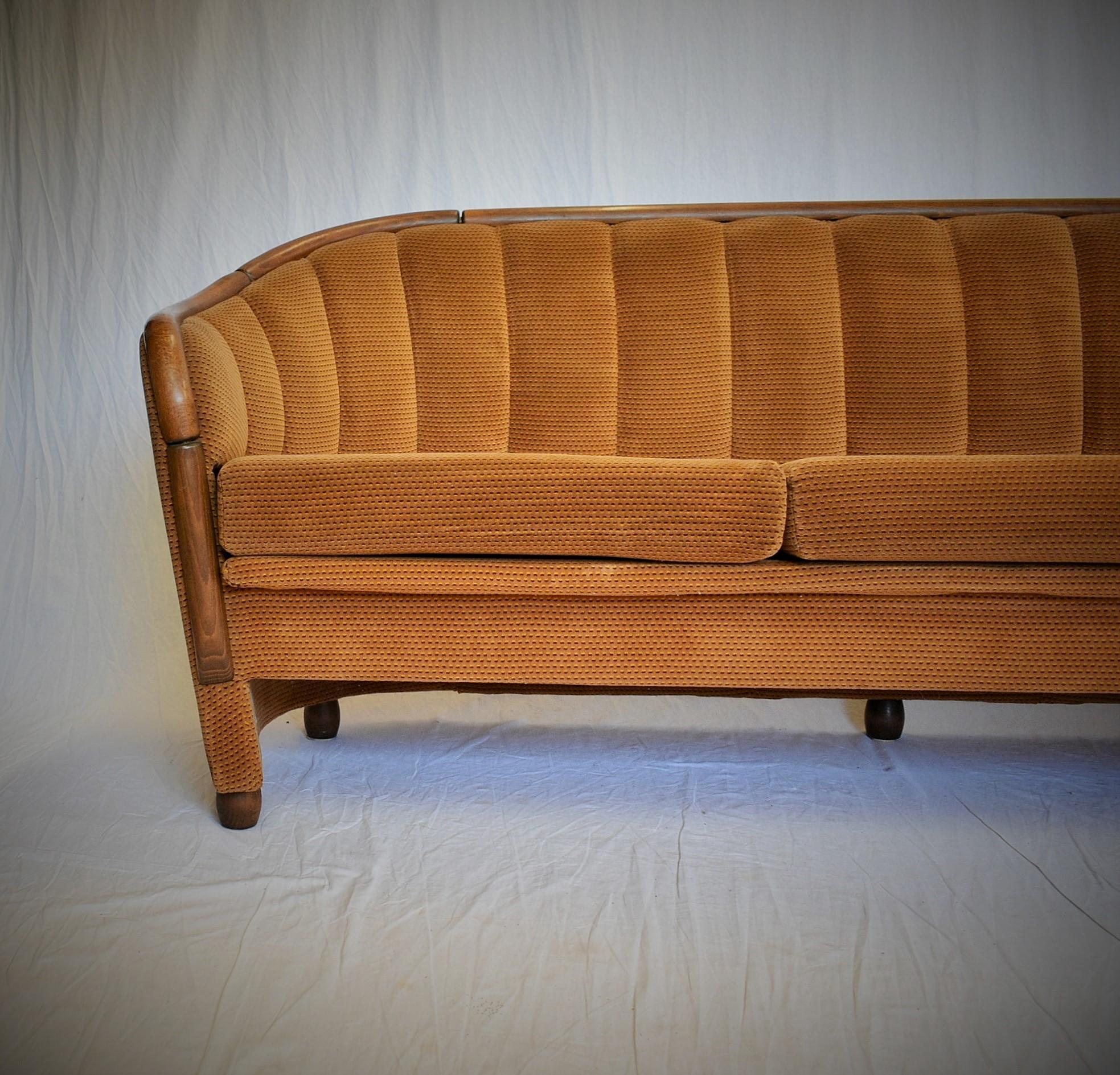 Italian 3-Seat Sofa in the Style of Gio Ponti, 1951 In Good Condition In Praha, CZ