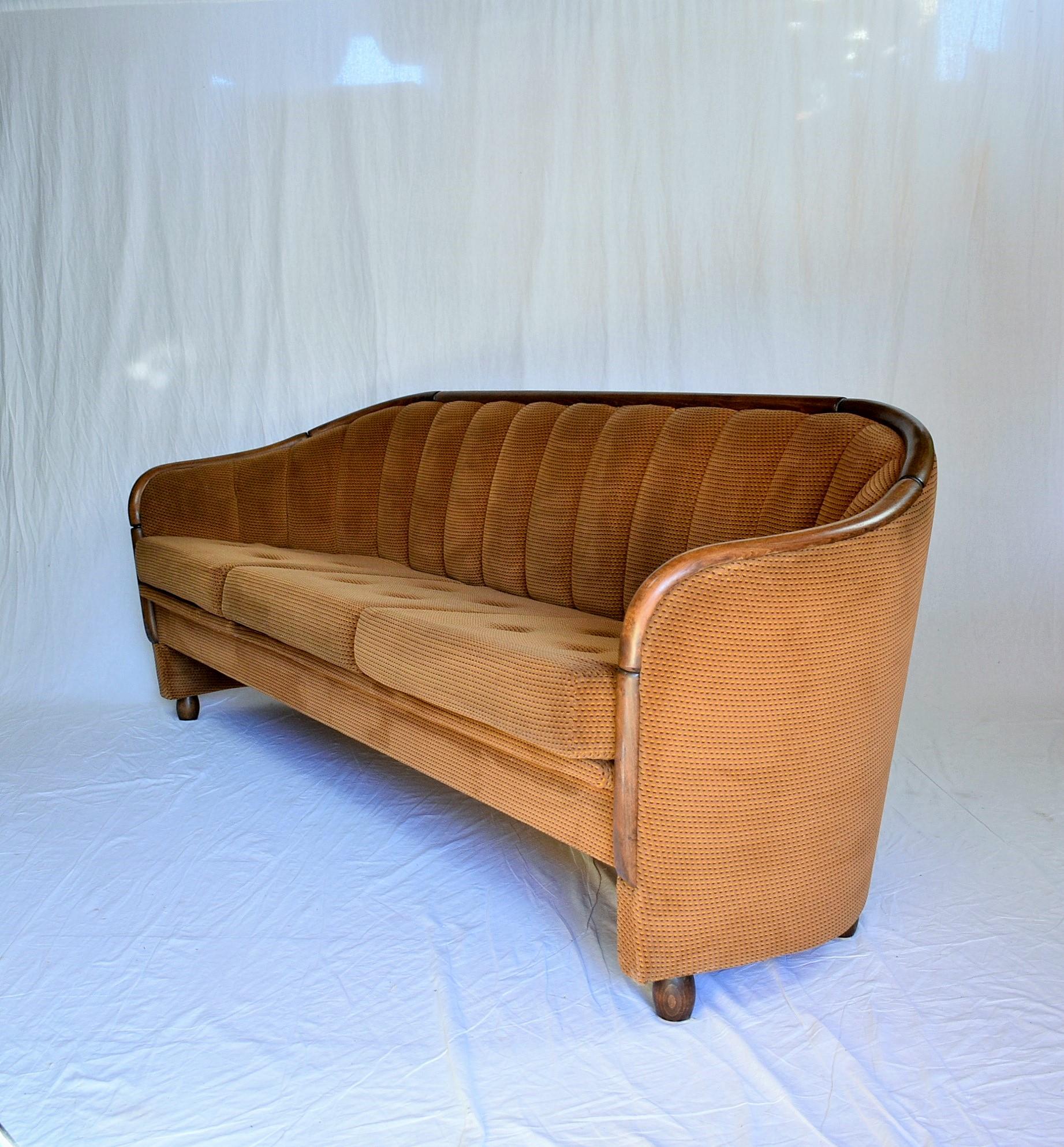 Italian 3-Seat Sofa in the Style of Gio Ponti, 1951 2
