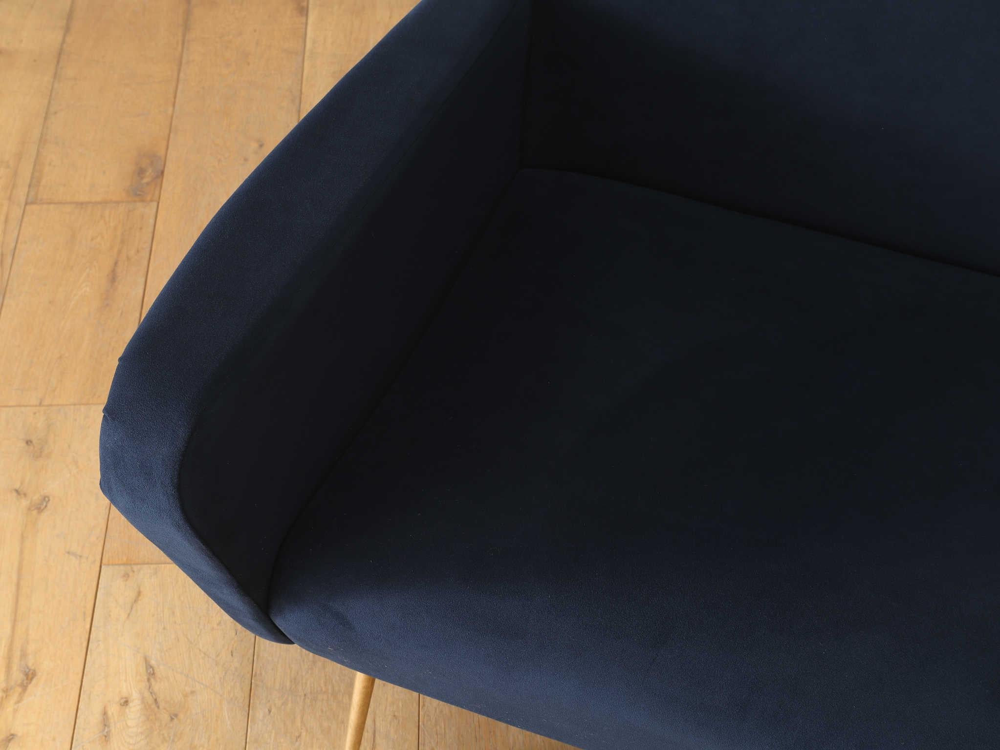 Italian 3 Seater Sofa 1950's For Sale 2