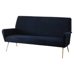 Vintage Italian 3 Seater Sofa 1950's