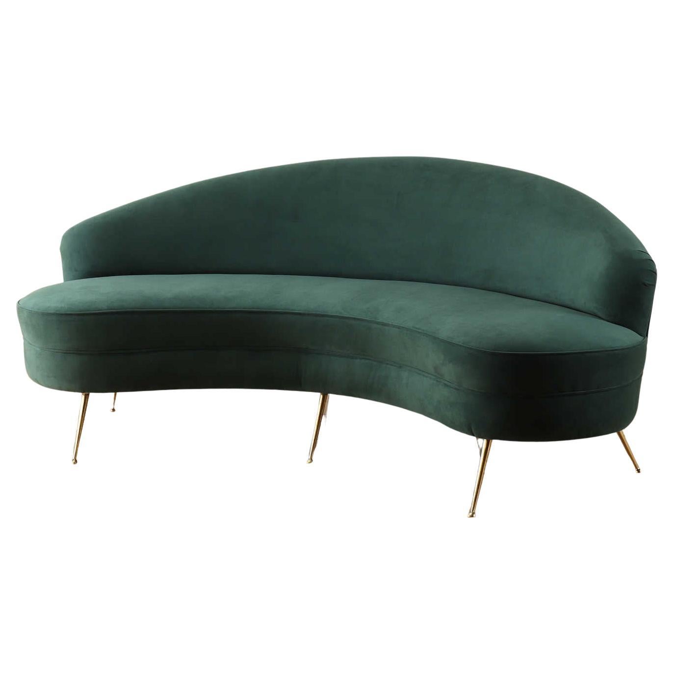 Italian 3 Seater Sofa 1960's