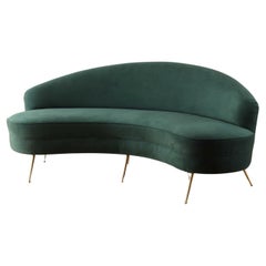 Italian 3 Seater Sofa 1960's