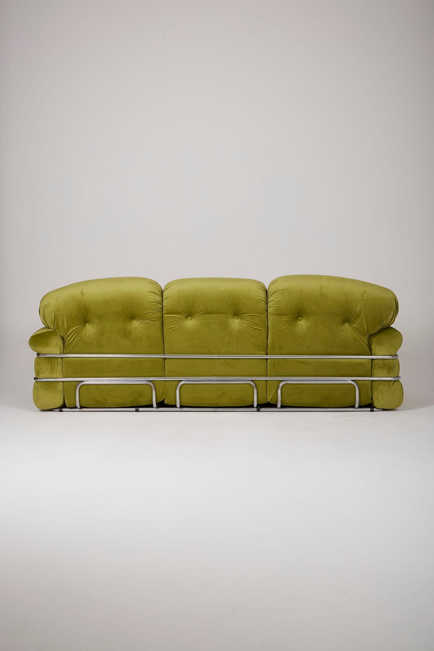 20th Century Italian 3-seater sofa For Sale