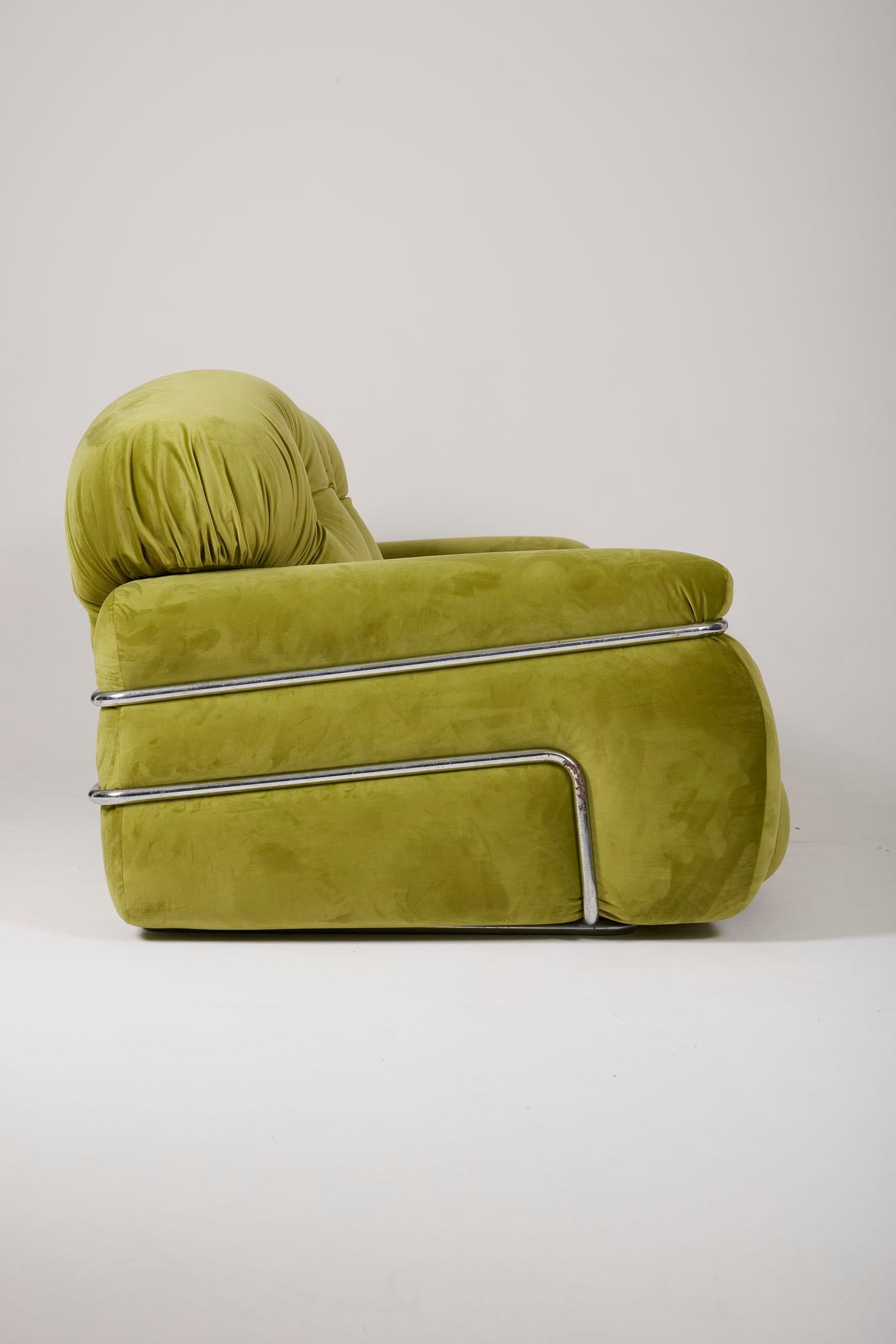Italian 3-seater sofa For Sale 2