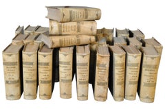 Italian 34 Volume Set of Encyclopedias