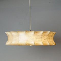 Lampada a sospensione Cocoon degli anni '60 attr. a Castiglioni per Flos