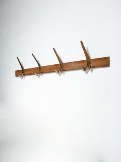 Rare Sculptural Coat Rack, Italy, 1960s
