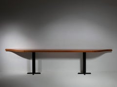 Italian 60s Wood Console