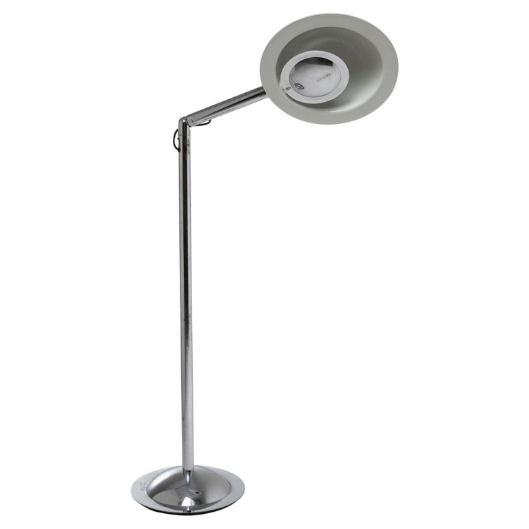 Italian 70s Floor Lamp by Adalberto Dal Lago for Bilumen For Sale