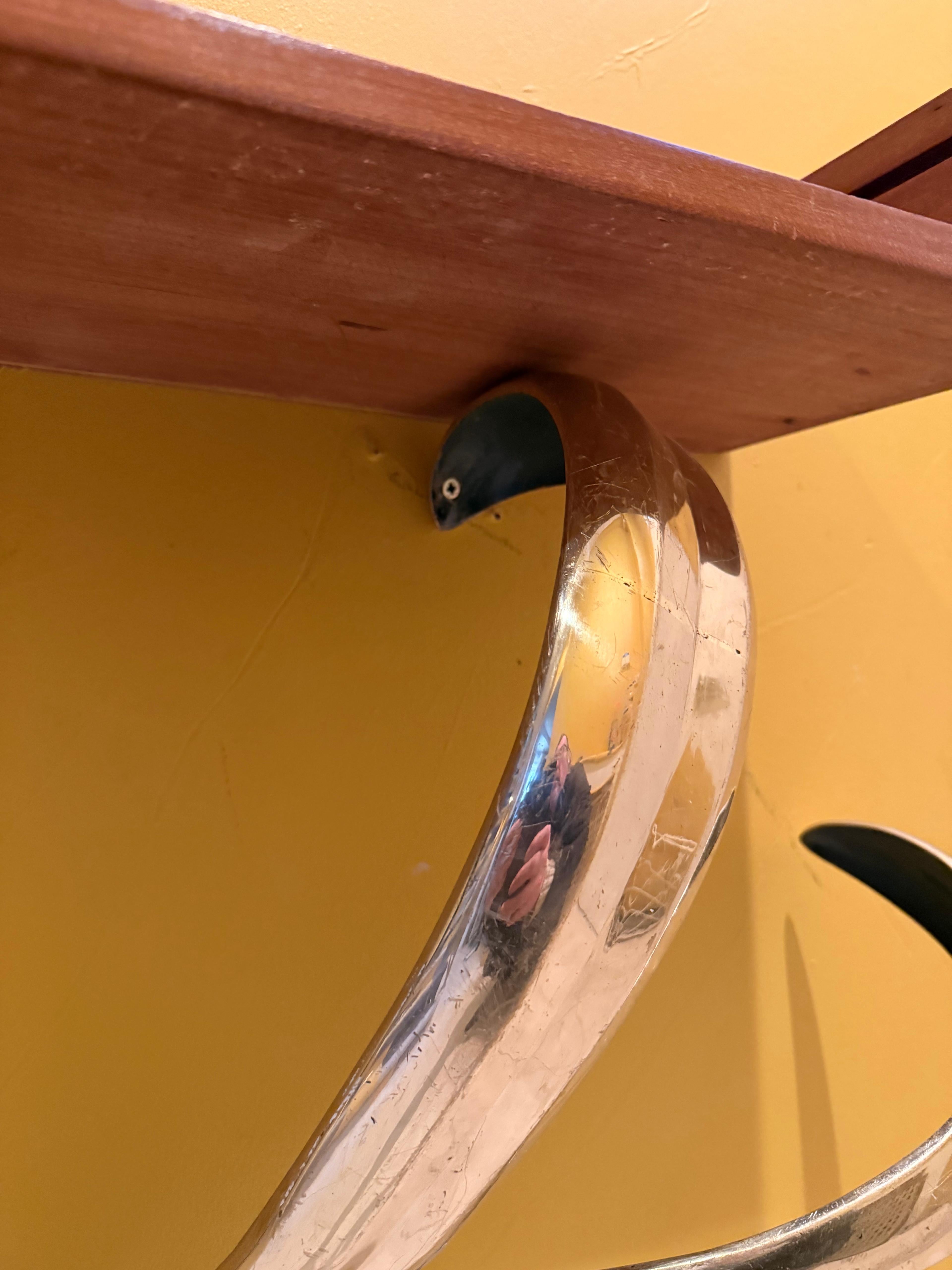 Italian 80's Console Table Or Wall Shelf In The Style Of The STACKLAB en venta 2