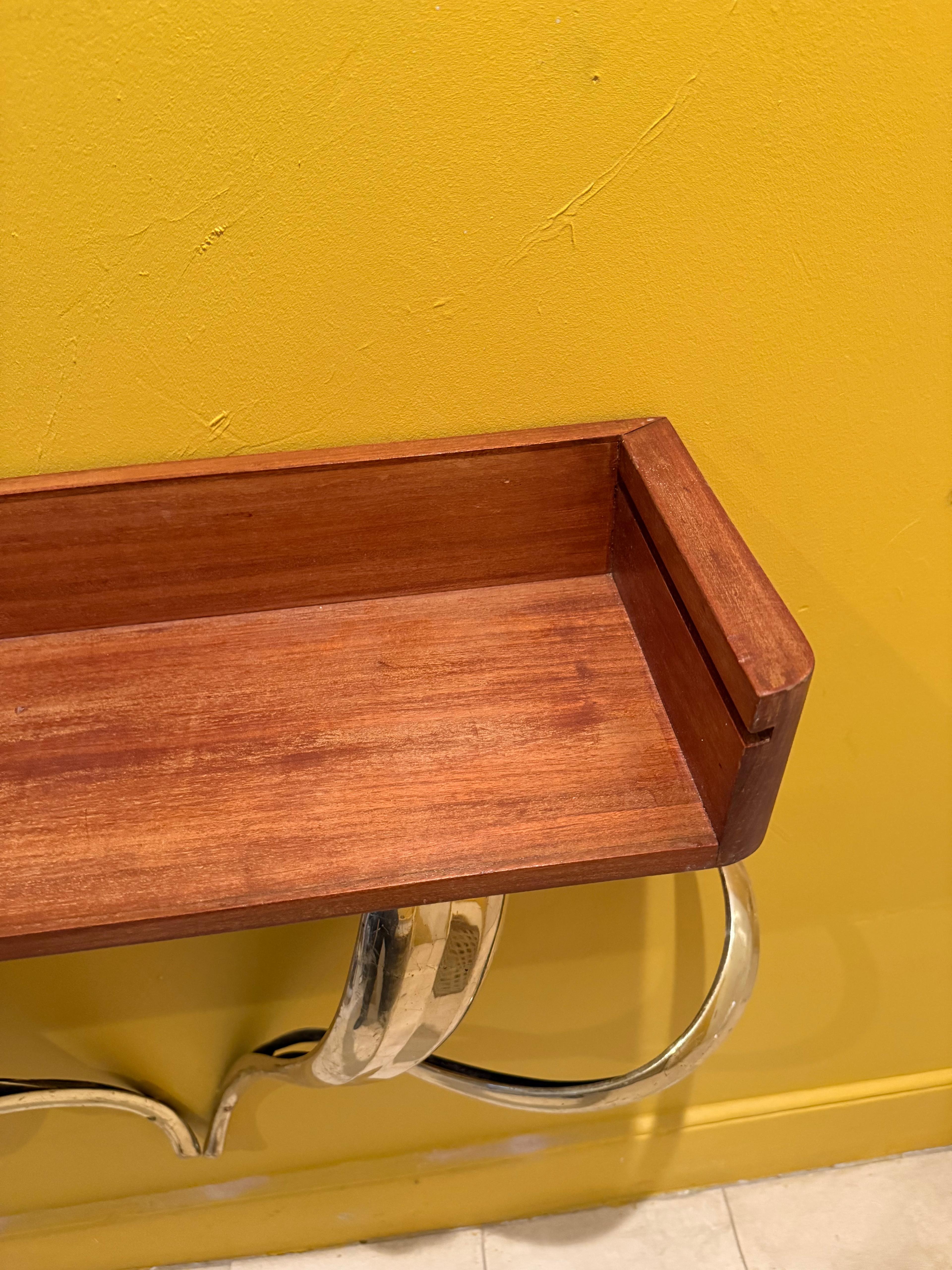 Italian 80's Console Table Or Wall Shelf In The Style Of The STACKLAB en venta 5