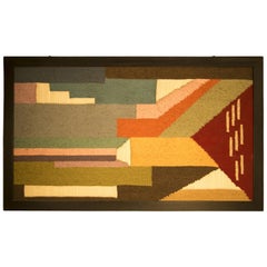 Vintage Italian Abstract Arazzo from the 1970s