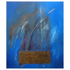 Italian Abstract Oil on Canvas by Fausta Dossi, Milan, 2006