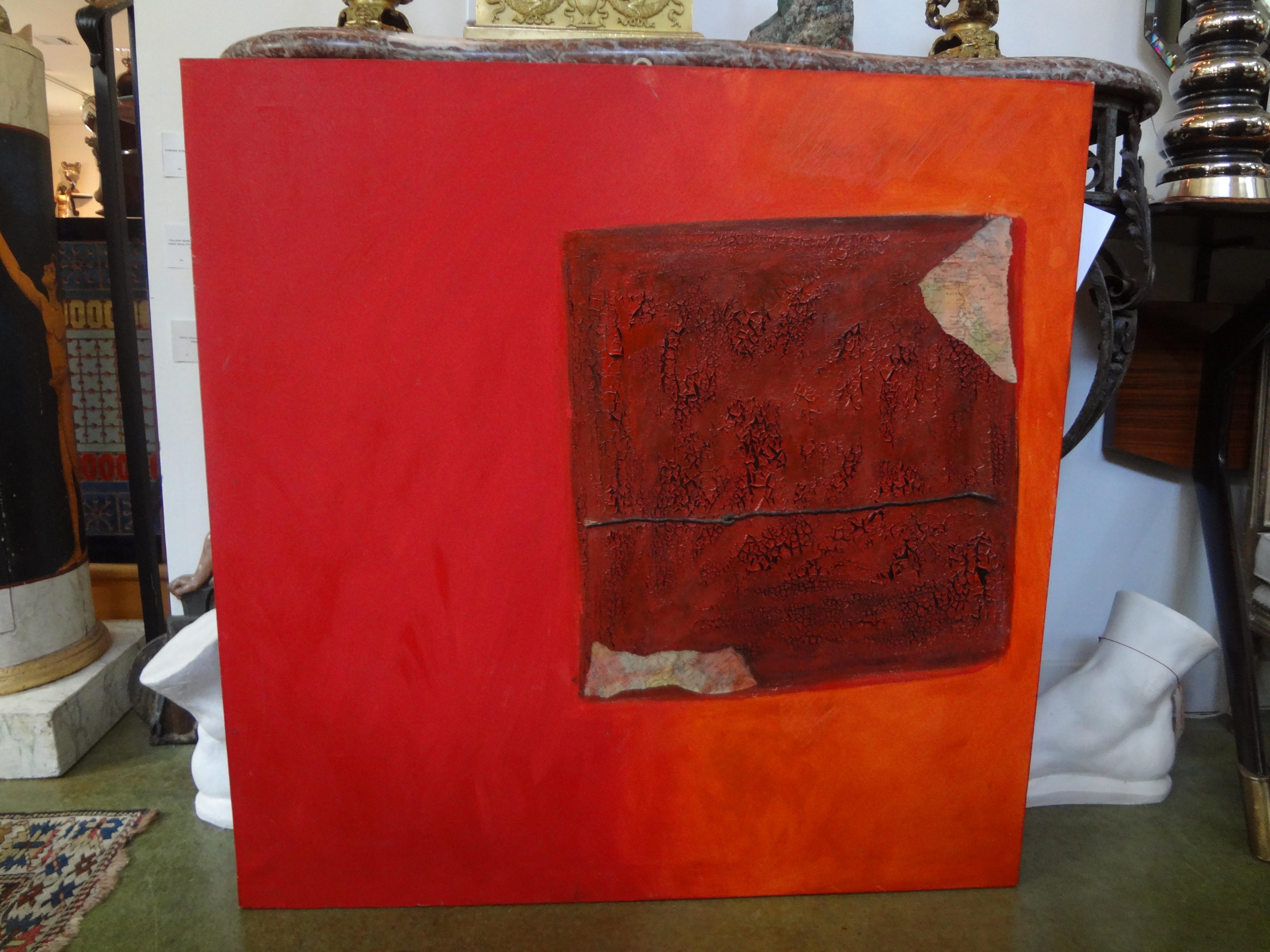 Italian Abstract Oil on Canvas by Fausta Dossi, Milan, circa 2005 7