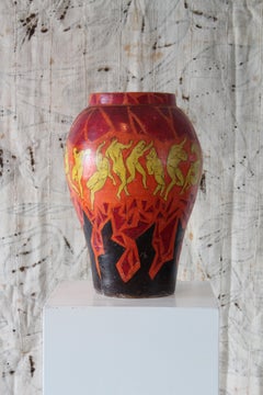 Italian academic vase