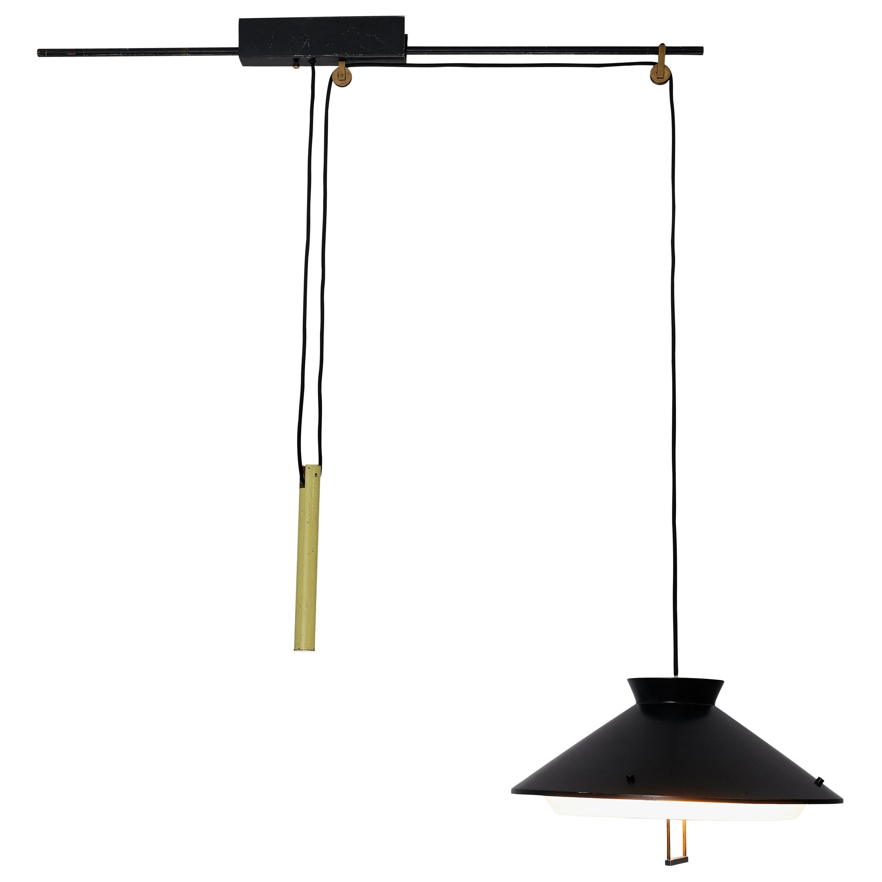 Italian Adjustable Counterweight Pendant Lamp