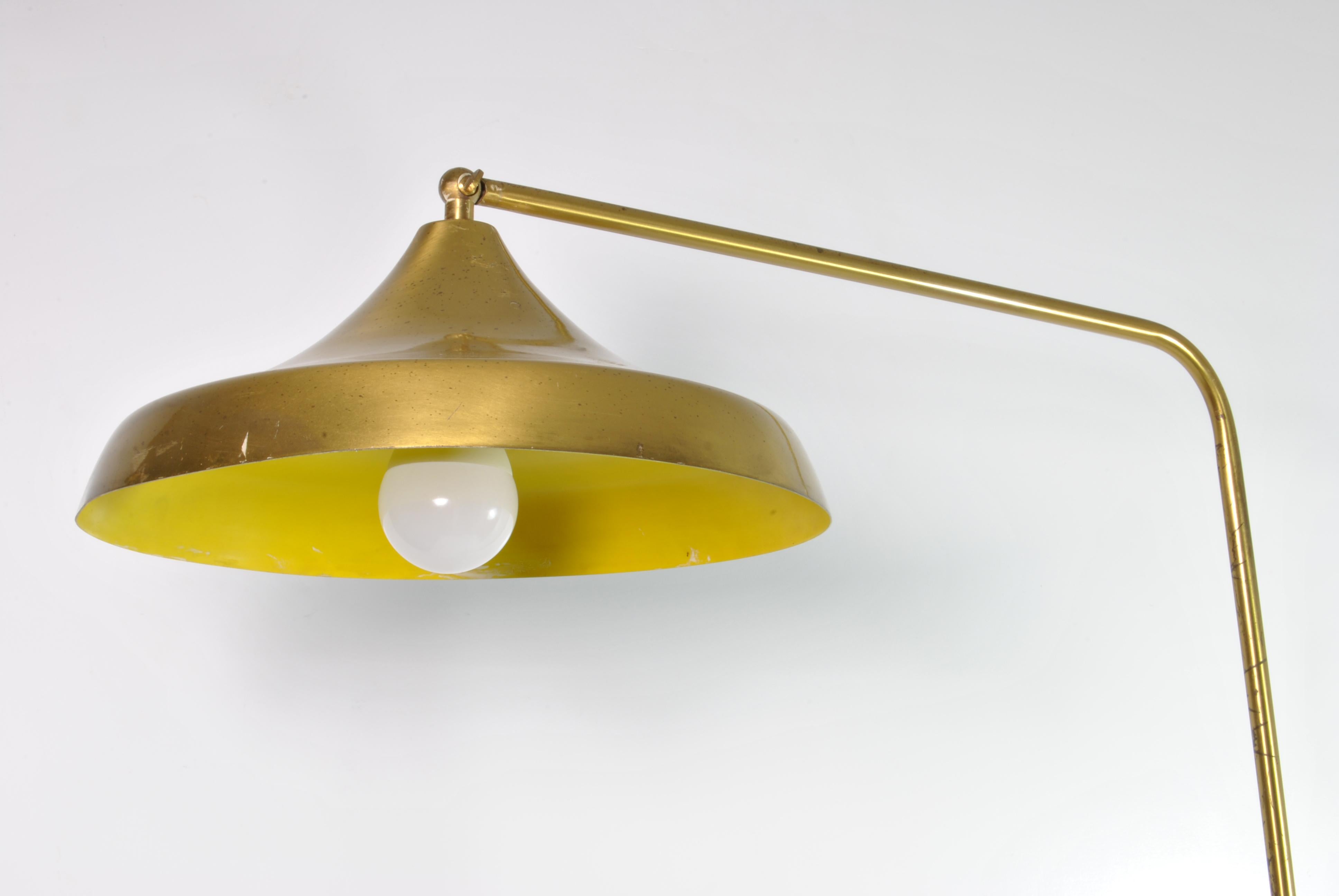 Italian Adjustable Floor Lamp by Fontana Arte, 1960 In Good Condition In Napoli, IT