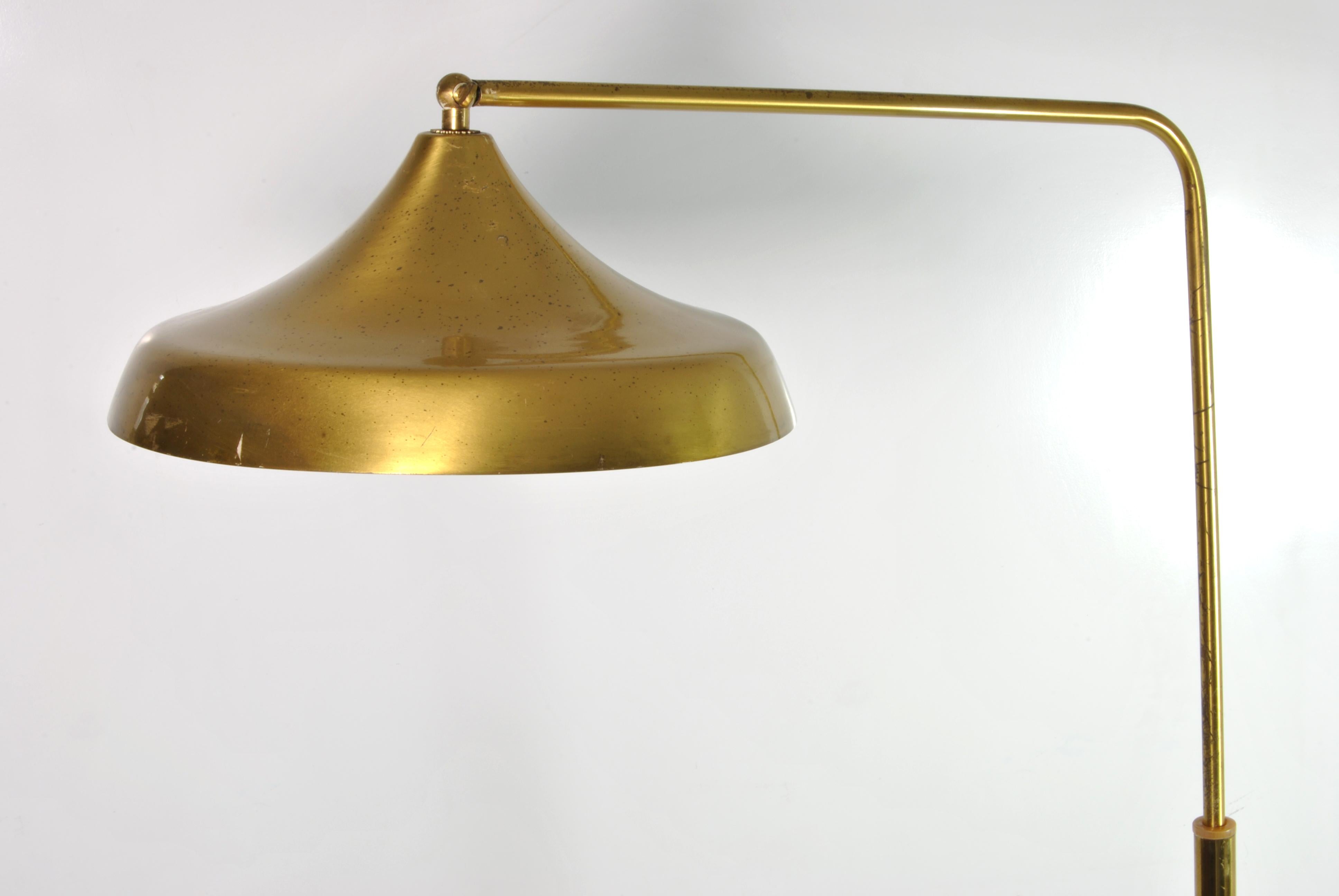 Mid-20th Century Italian Adjustable Floor Lamp by Fontana Arte, 1960