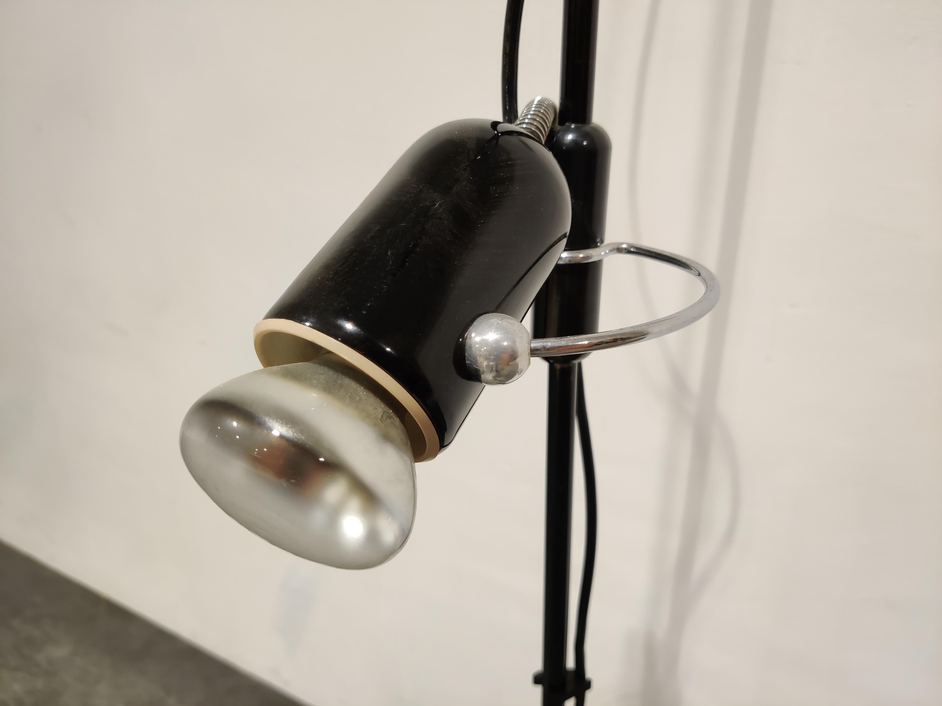 Italian Adjustable Floor Lamp by Francesco Fois for Reggiani, 1960s 3