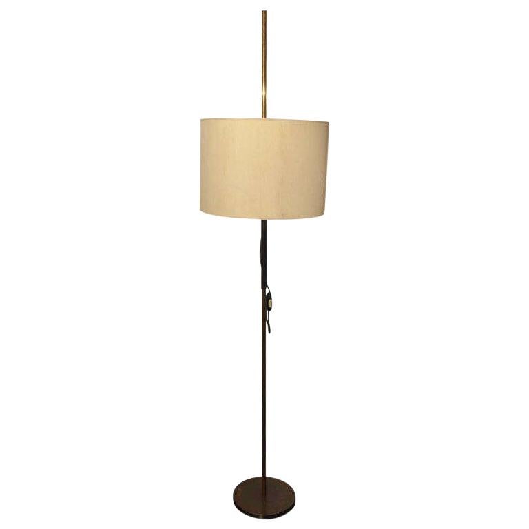 Italian  Adjustable Floor Lamp by O-Luce For Sale