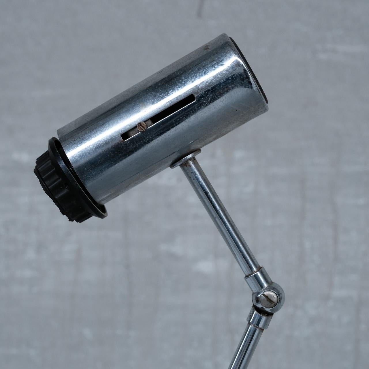 Mid-20th Century Italian Adjustable Mid-Century Table Lamp For Sale