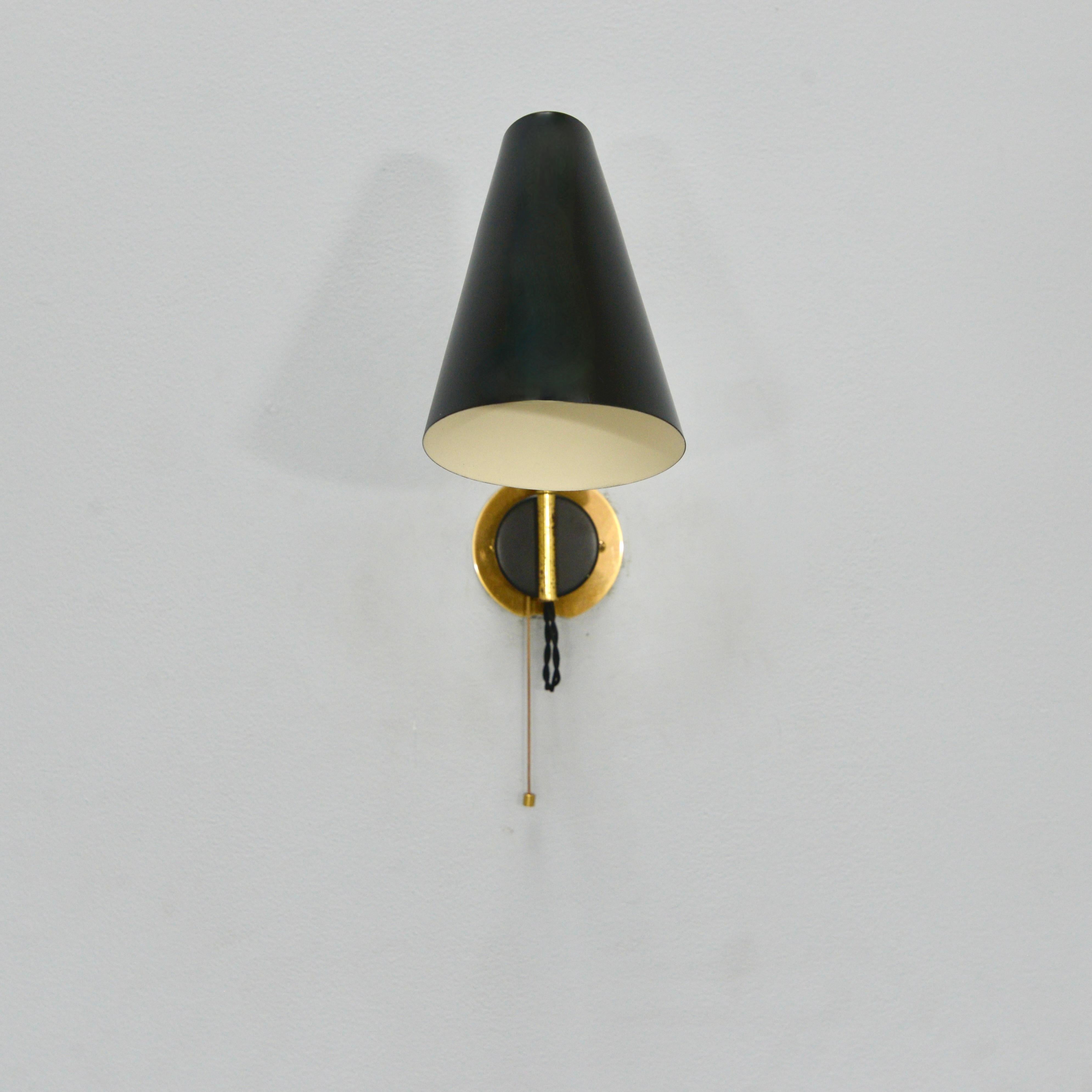 Mid-20th Century Italian Adjustable Sconce with Pull String Switch