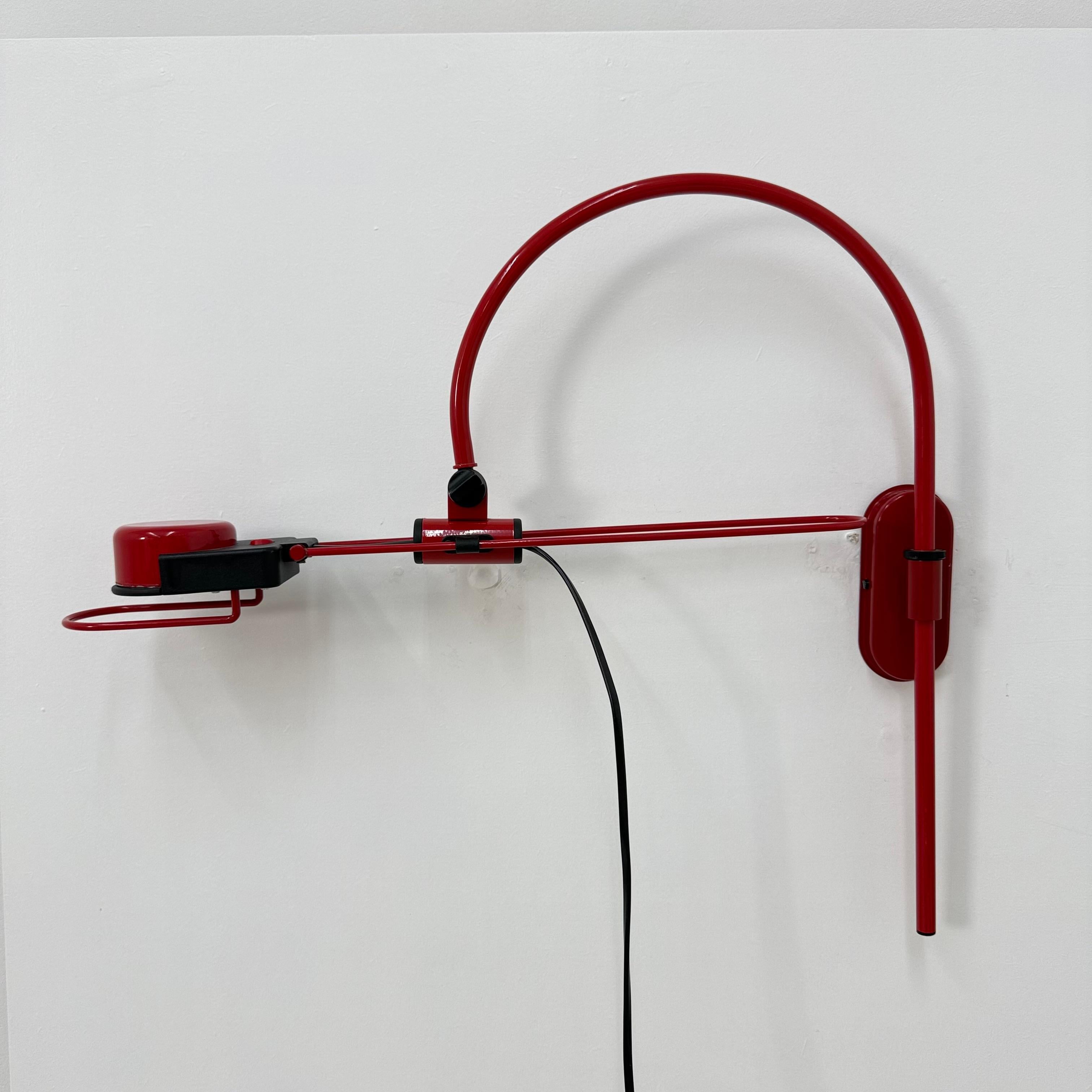 Applique réglable italienne par Vico Magistretti, 1980 en vente 5
