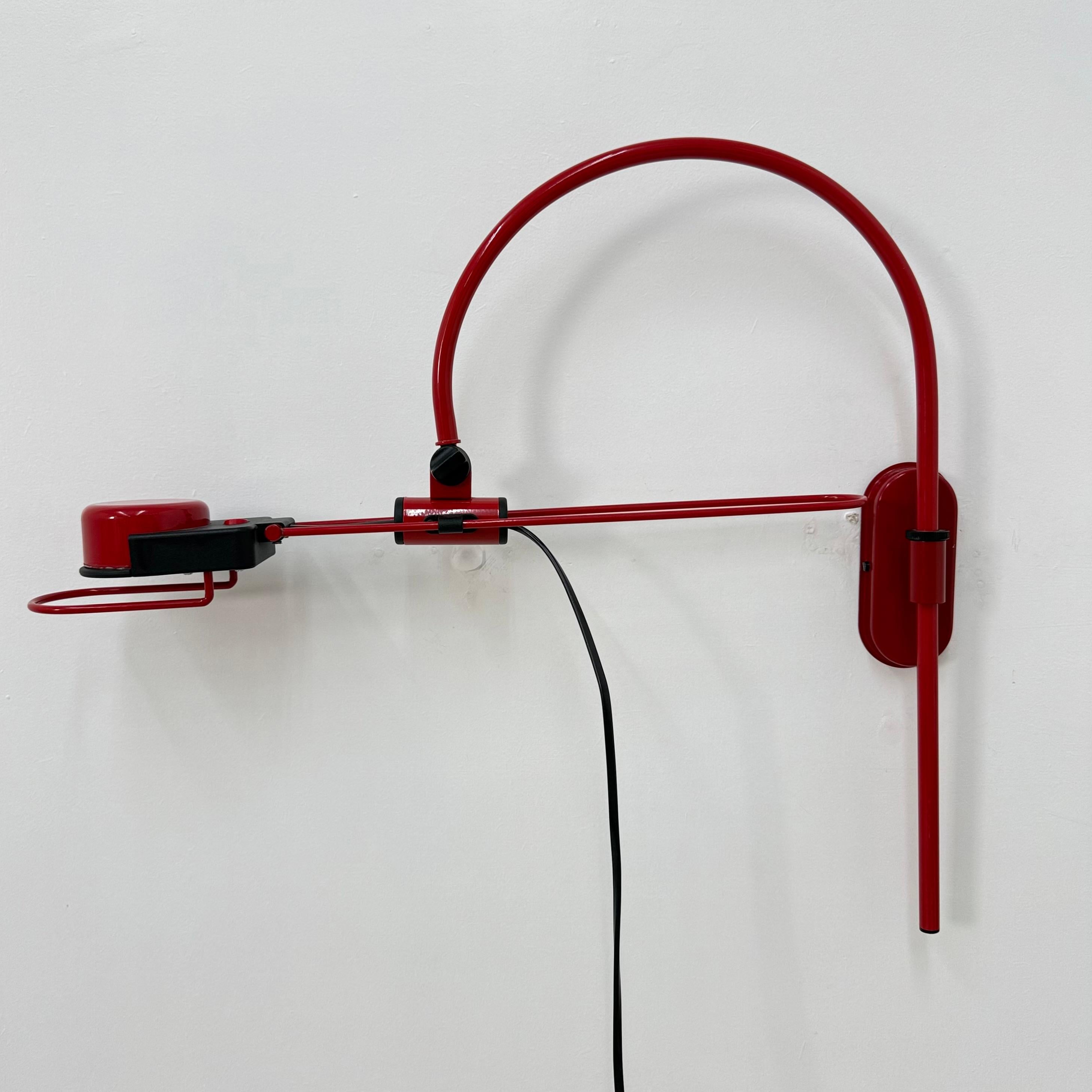 Applique réglable italienne par Vico Magistretti, 1980 en vente 6