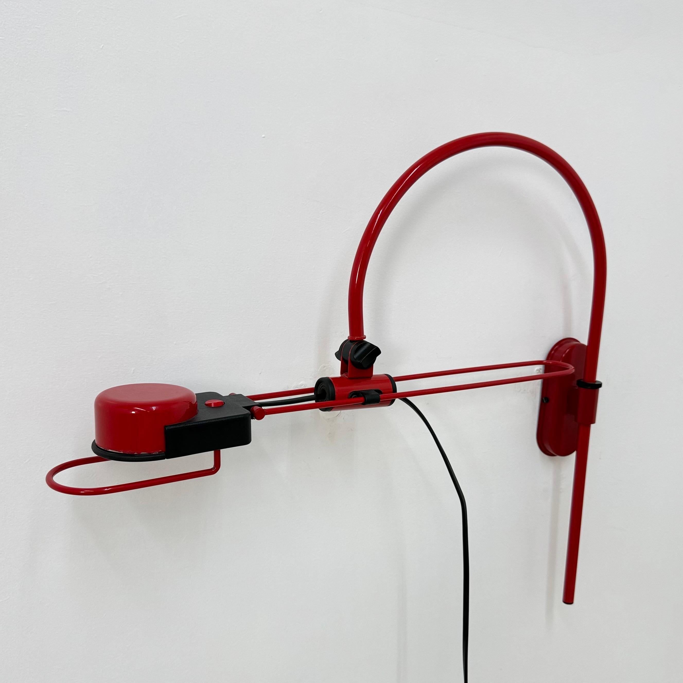 Applique réglable italienne par Vico Magistretti, 1980 en vente 10