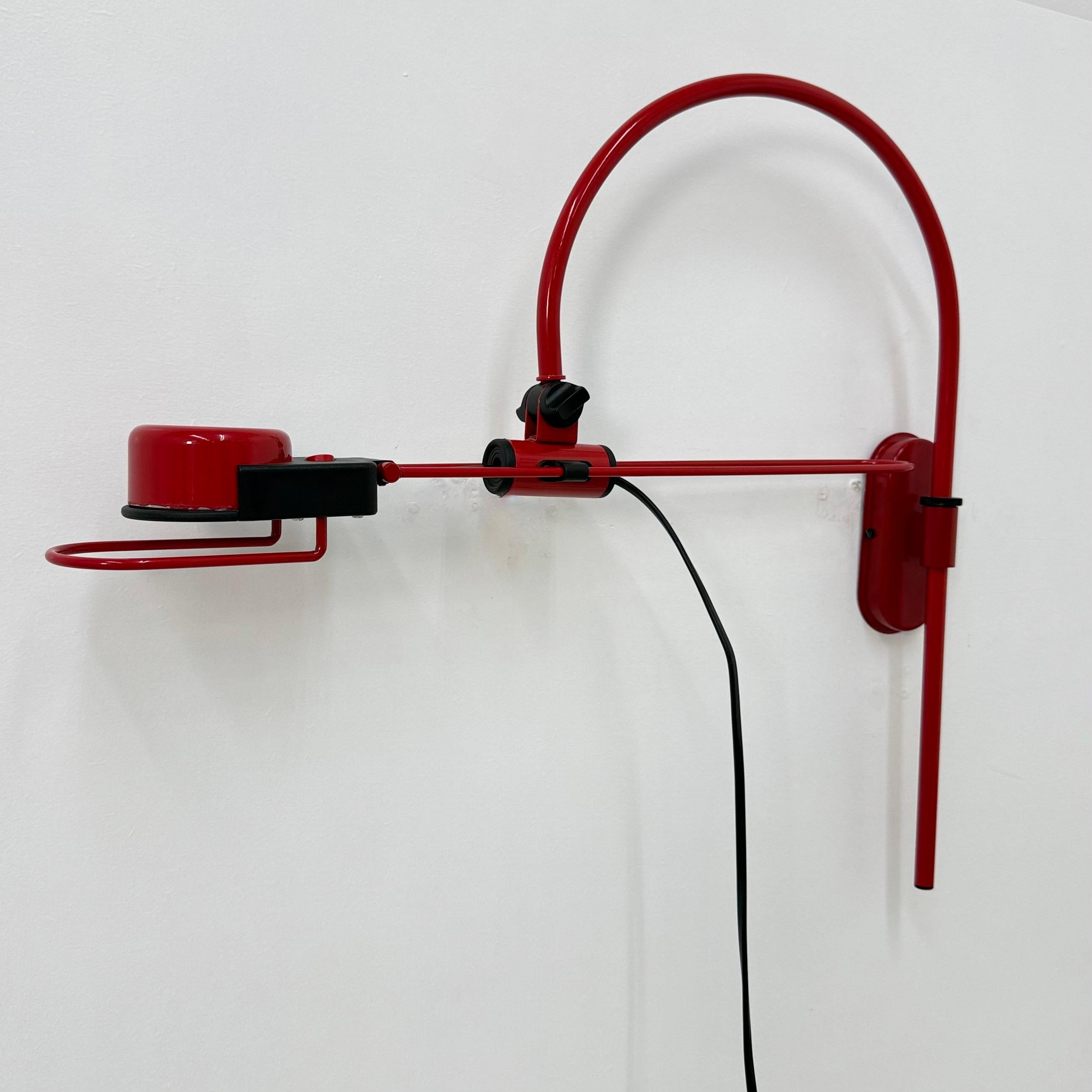 Applique réglable italienne par Vico Magistretti, 1980 en vente 12